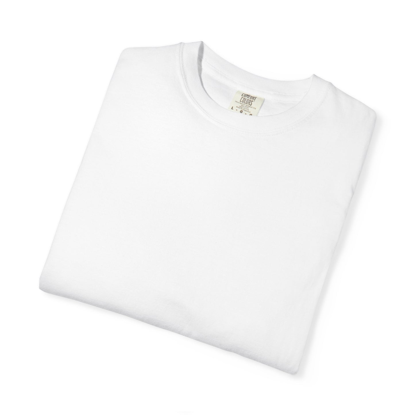 Stylish Unisex Garment-Dyed T-Shirt with Minimalist Logo