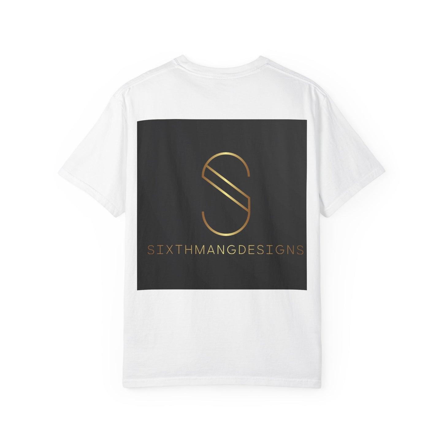 Stylish Unisex Garment-Dyed T-Shirt with Minimalist Logo