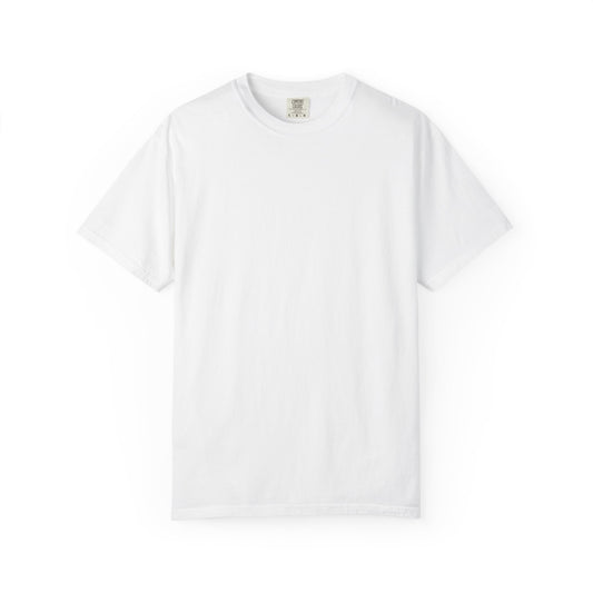 Stylish Unisex Garment-Dyed T-Shirt with Minimalist Logo